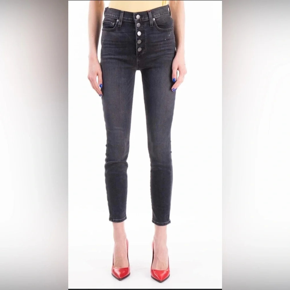 ! AO.LA by Alice & Olivia Good High Rise Button Fly Jeans